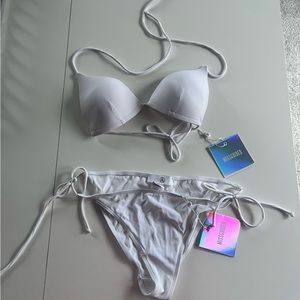 Missguided White Bikini NWT